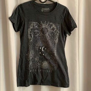 CUTE CHOISE GRAY MISS UNIVERSE SHORT SLEEVE SHIRT